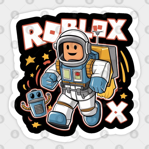 Astronaut Roblox - Boys Sticker by Signum